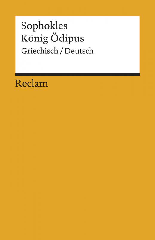 Cover-Bild König Ödipus. Griechisch/Deutsch