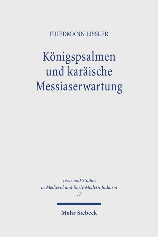 Cover-Bild Königspsalmen und karäische Messiaserwartung