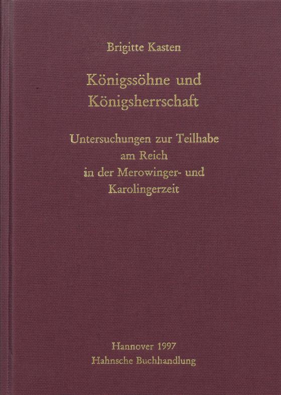 Cover-Bild Königssöhne und Königsherrschaft