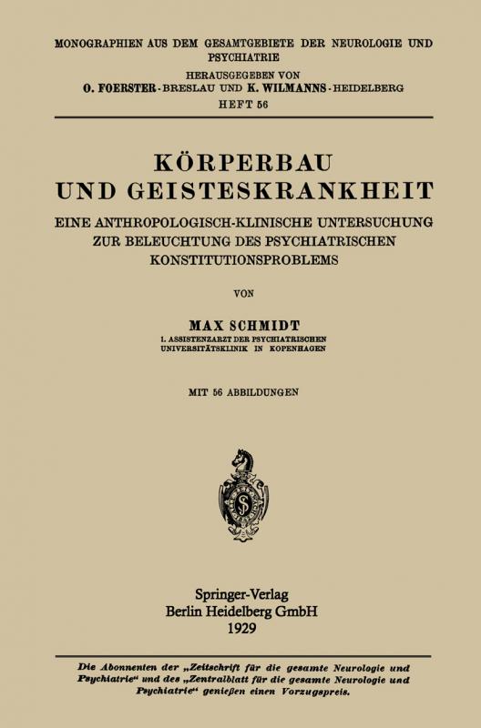 Cover-Bild Körperbau und Geisteskrankheit