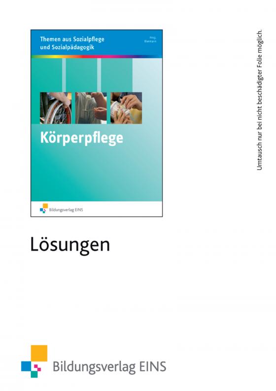 Cover-Bild Körperpflege kompetent durchführen