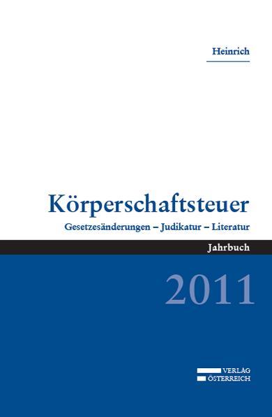 Cover-Bild Körperschaftsteuer 2011