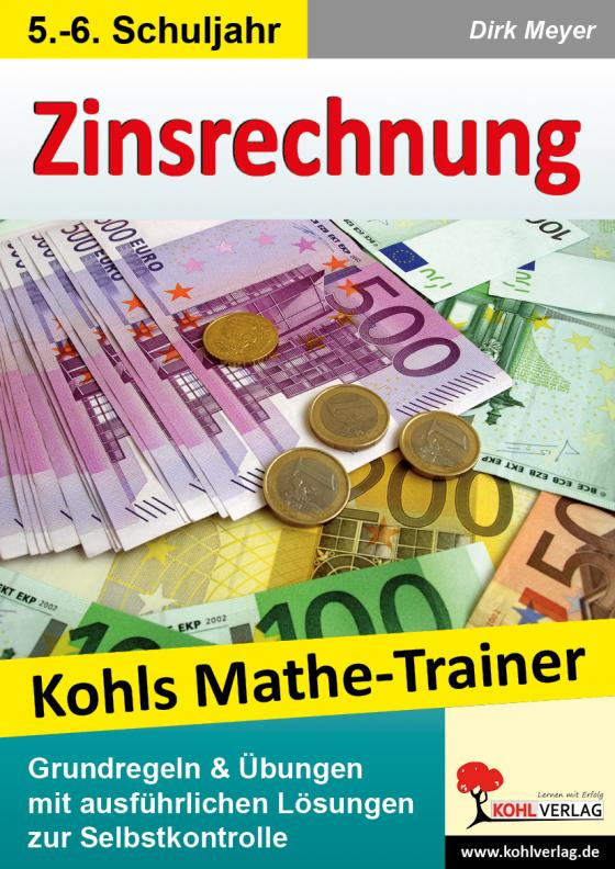Cover-Bild Kohls Mathe-Trainer - Zinsrechnung