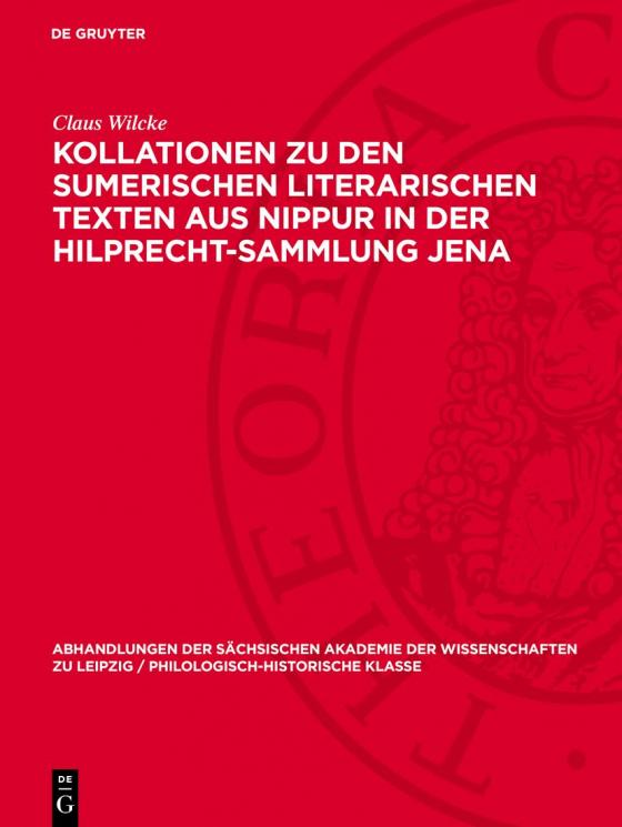 Cover-Bild Kollationen zu den Sumerischen Literarischen Texten aus Nippur in der Hilprecht-Sammlung Jena