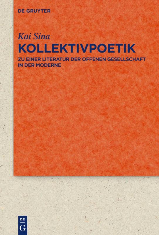 Cover-Bild Kollektivpoetik