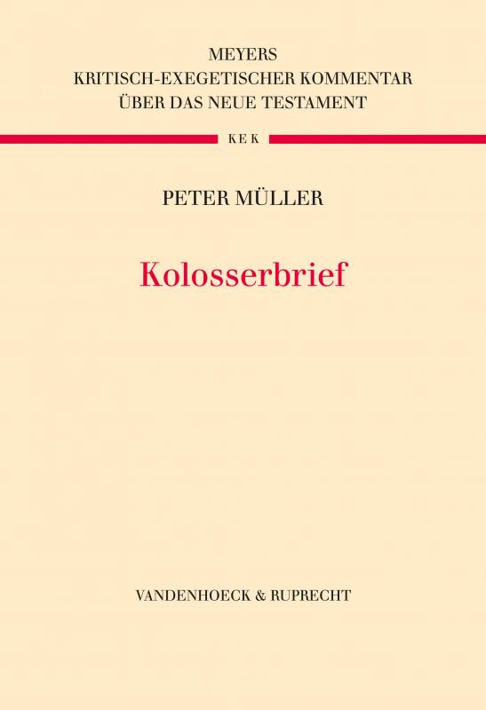 Cover-Bild Kolosserbrief