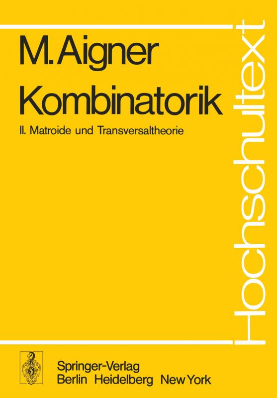 Cover-Bild Kombinatorik