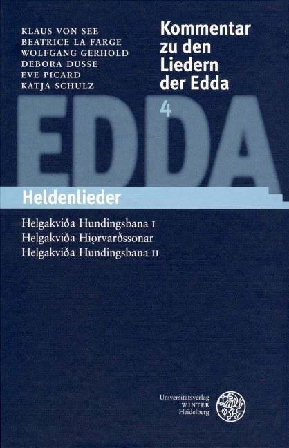 Cover-Bild Kommentar zu den Liedern der Edda / Heldenlieder