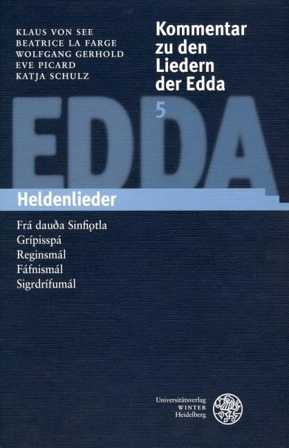 Cover-Bild Kommentar zu den Liedern der Edda / Heldenlieder