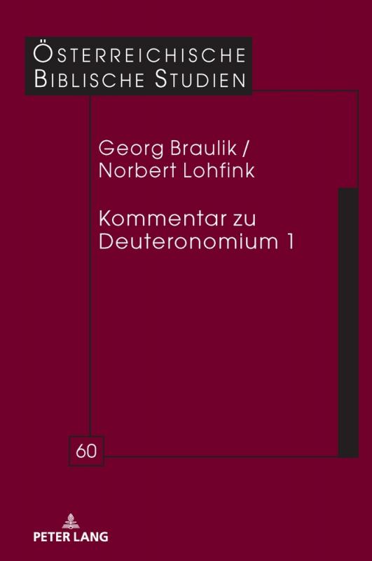 Cover-Bild Kommentar zu Deuteronomium 1