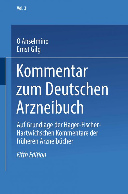 Cover-Bild Kommentar zum Deutschen Arzneibuch