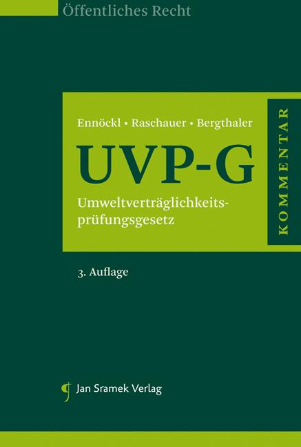 Cover-Bild Kommentar zum UVP-G