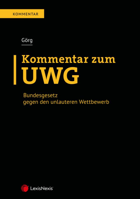 Cover-Bild Kommentar zum UWG