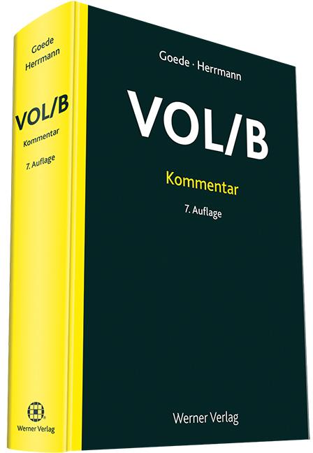 Cover-Bild Kommentar zur VOL/B