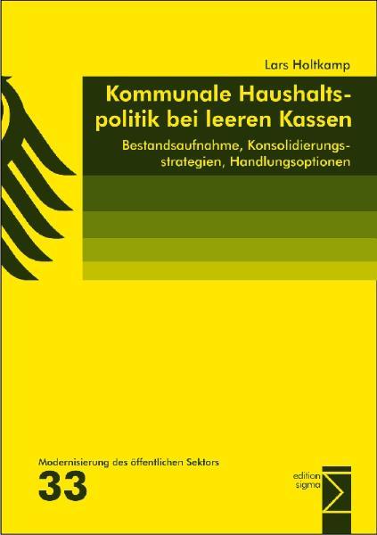 Cover-Bild Kommunale Haushaltspolitik bei leeren Kassen