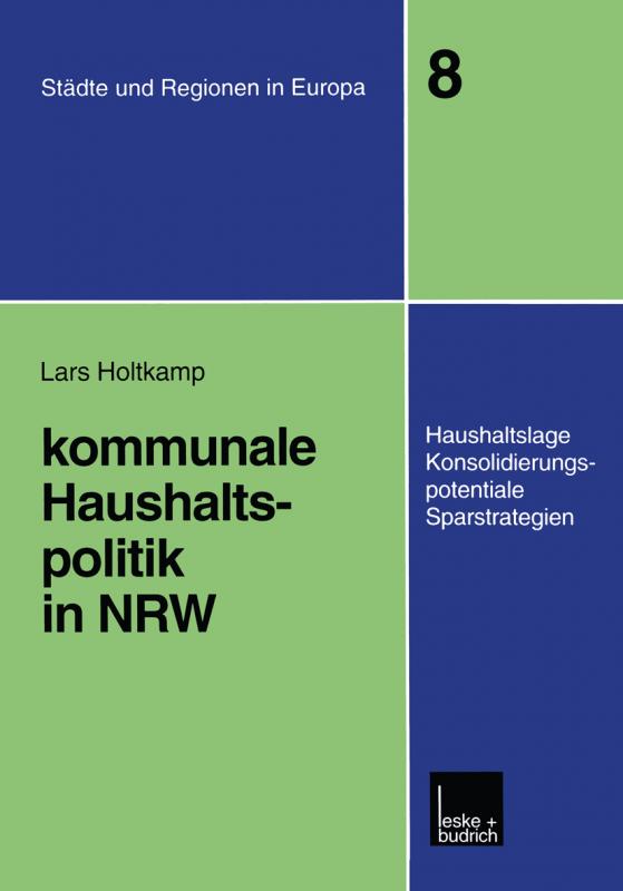 Cover-Bild Kommunale Haushaltspolitik in NRW