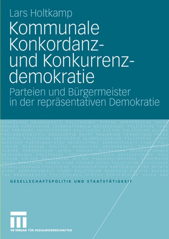 Cover-Bild Kommunale Konkordanz- und Konkurrenzdemokratie