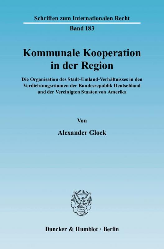 Cover-Bild Kommunale Kooperation in der Region.