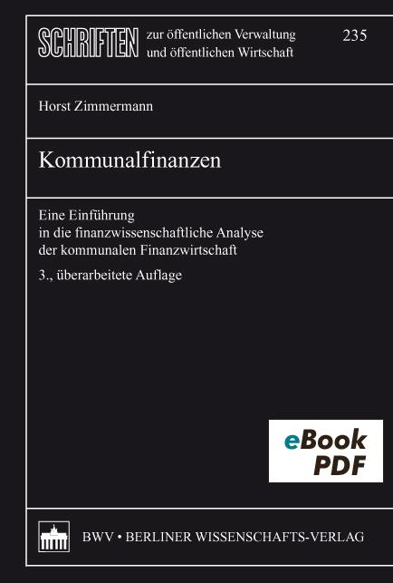 Cover-Bild Kommunalfinanzen