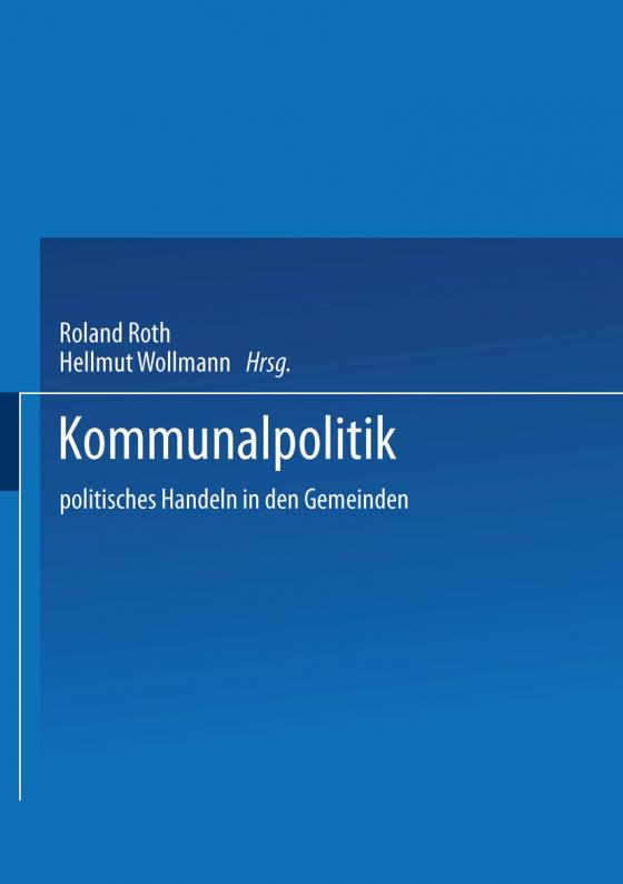 Cover-Bild Kommunalpolitik