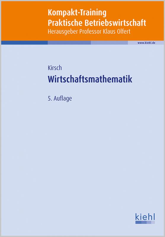 Cover-Bild Kompakt-Training Wirtschaftsmathematik