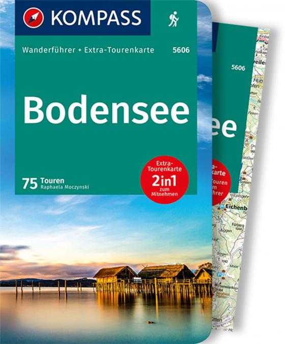 Cover-Bild KOMPASS Wanderführer 5606 Bodensee