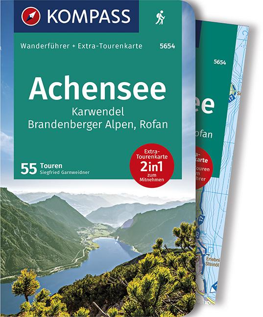 Cover-Bild KOMPASS Wanderführer Achensee, Karwendel, Brandenberger Alpen, Rofan