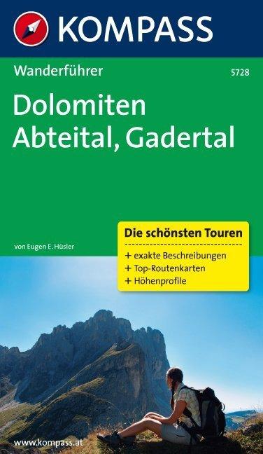 Cover-Bild KOMPASS Wanderführer Dolomiten - Abteital - Gadertal