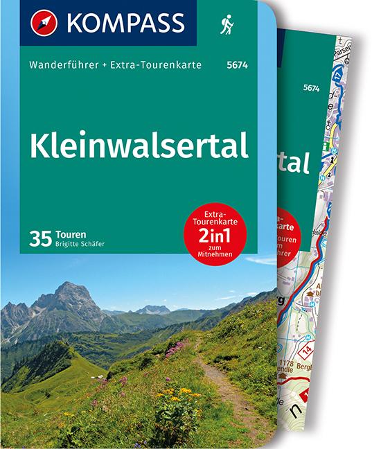 Cover-Bild KOMPASS Wanderführer Kleinwalsertal