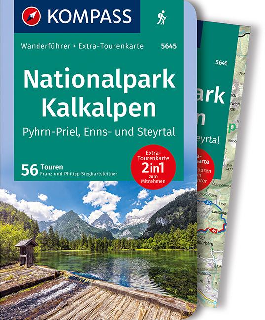 Cover-Bild KOMPASS Wanderführer Nationalpark Kalkalpen - Pyhrn-Priel, Enns- und Steyrtal
