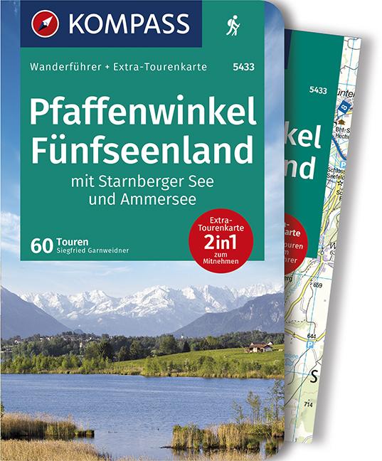 Cover-Bild KOMPASS Wanderführer Pfaffenwinkel, Fünfseenland, Starnberger See, Ammersee