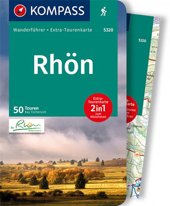 Cover-Bild KOMPASS Wanderführer Rhön, 50 Touren
