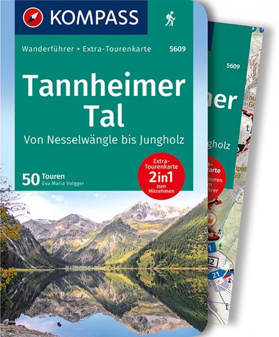Cover-Bild KOMPASS Wanderführer Tannheimer Tal von Nesselwängle bis Jungholz, 50 Touren