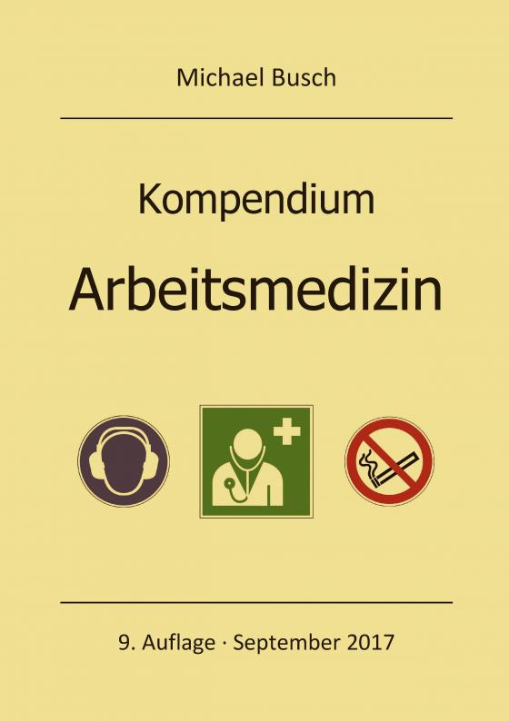 Cover-Bild Kompendium Arbeitsmedizin