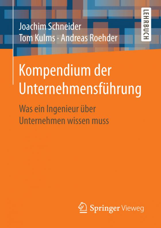 Cover-Bild Kompendium der Unternehmensführung