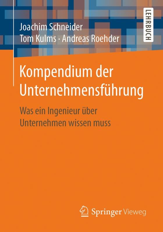 Cover-Bild Kompendium der Unternehmensführung