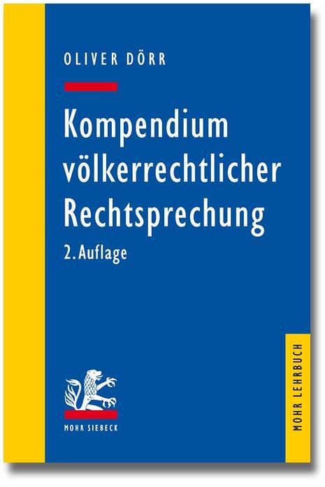 Cover-Bild Kompendium völkerrechtlicher Rechtsprechung