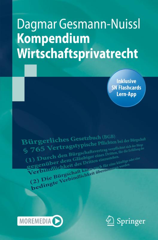 Cover-Bild Kompendium Wirtschaftsprivatrecht