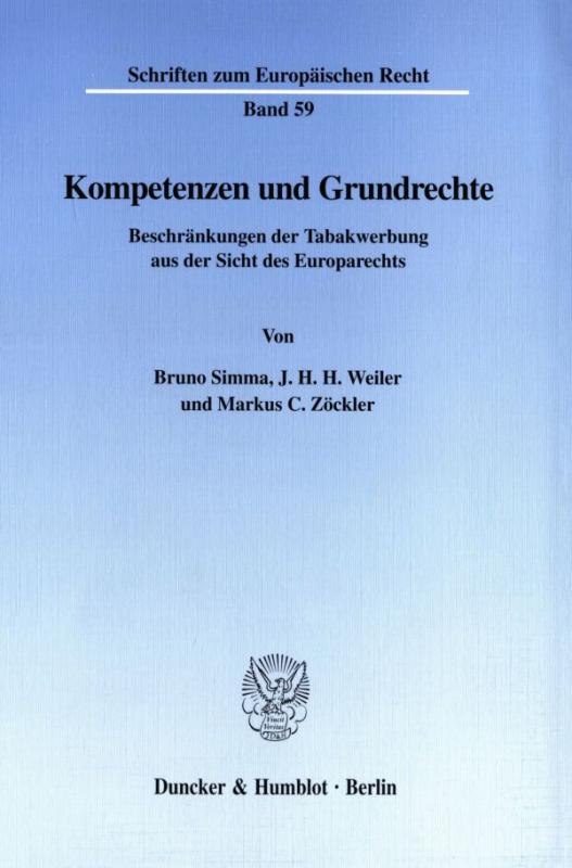 Cover-Bild Kompetenzen und Grundrechte.