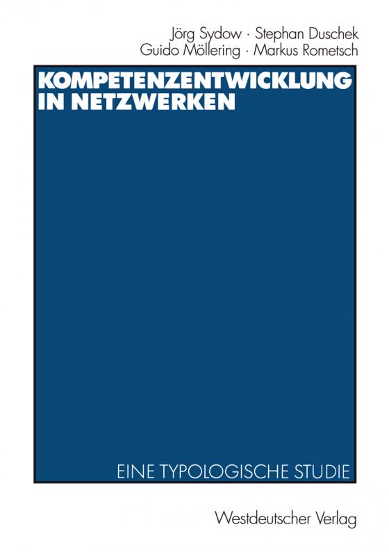 Cover-Bild Kompetenzentwicklung in Netzwerken