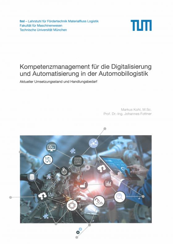 Cover-Bild Kompetenzmanagement für die Digitalisierung und Automatisierung in der Automobillogistik