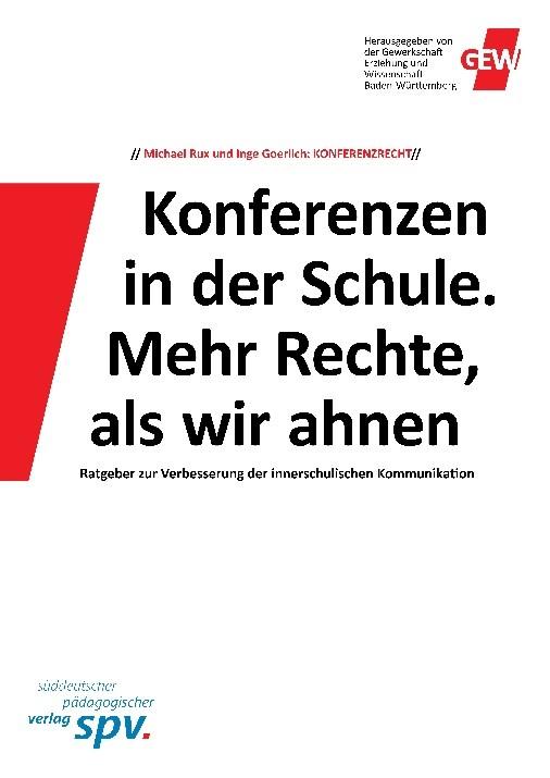 Cover-Bild Konferenzen in der Schule. Mehr Rechte, als wir ahnen