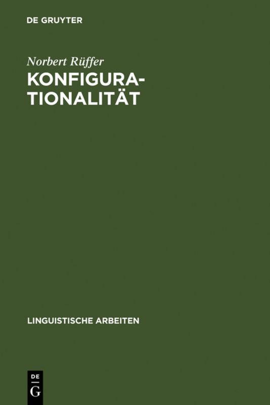 Cover-Bild Konfigurationalität