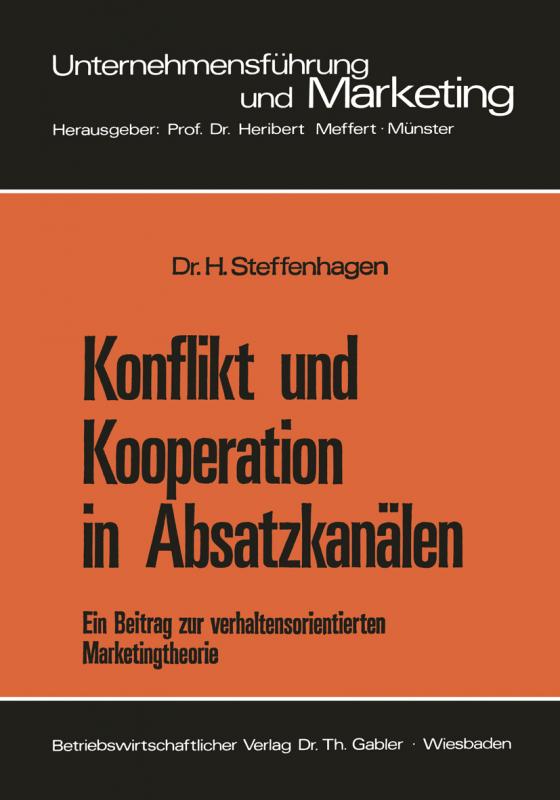 Cover-Bild Konflikt und Kooperation in Absatzkanälen