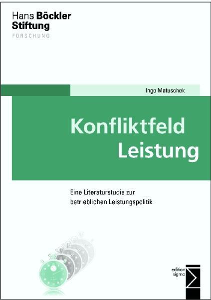 Cover-Bild Konfliktfeld Leistung