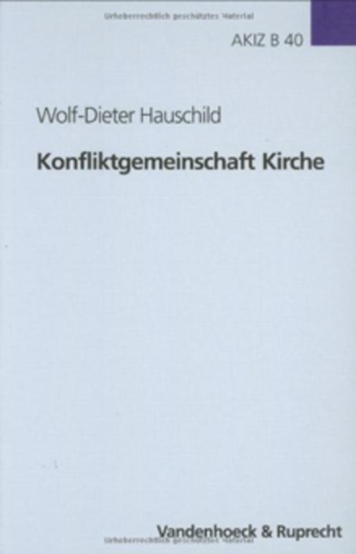 Cover-Bild Konfliktgemeinschaft Kirche