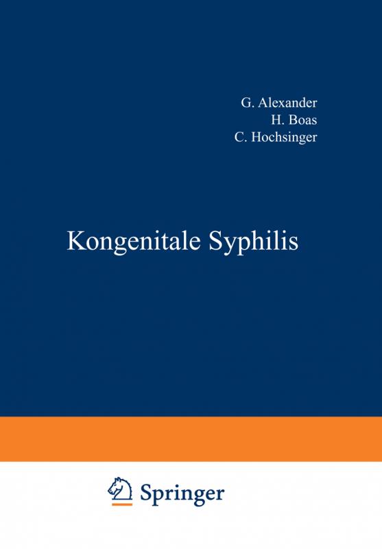 Cover-Bild Kongenitale Syphilis