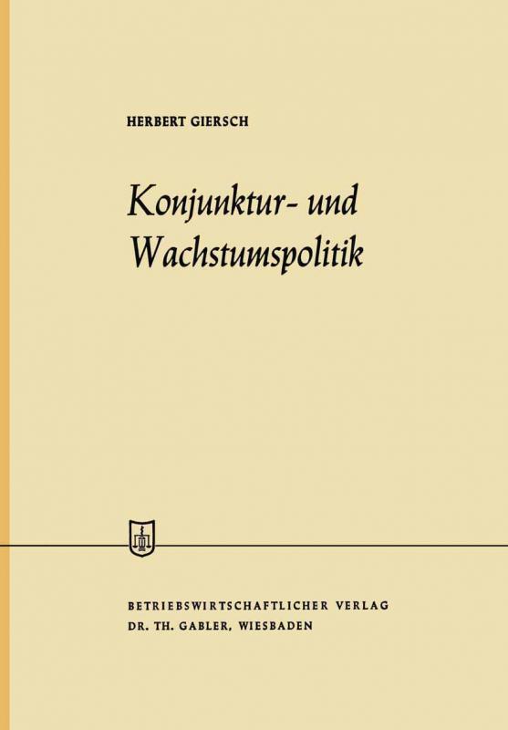 Cover-Bild Konjunktur- und Wachstumspolitik in der offenen Wirtschaft