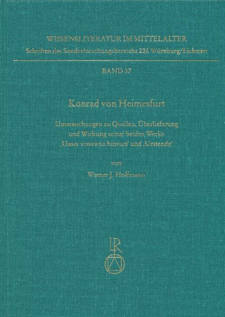 Cover-Bild Konrad von Heimesfurt