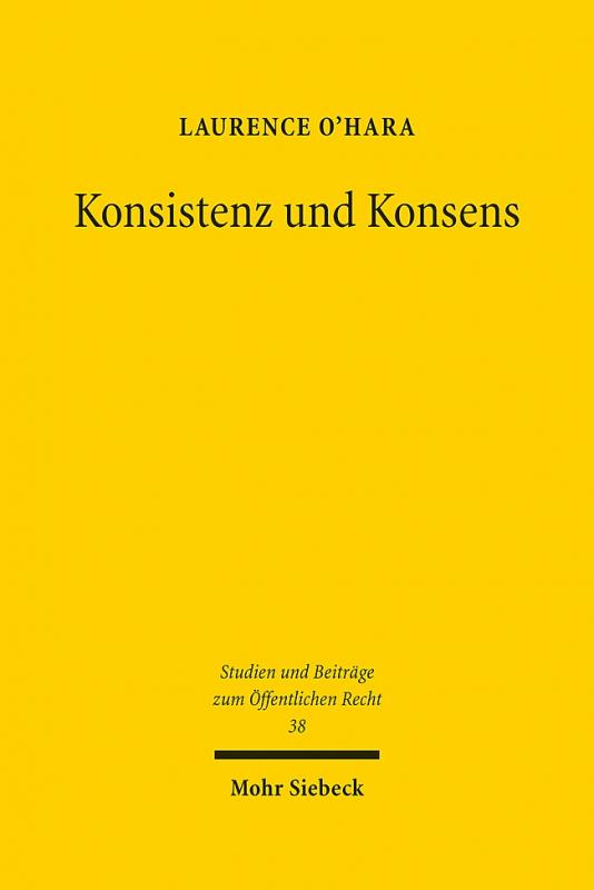 Cover-Bild Konsistenz und Konsens